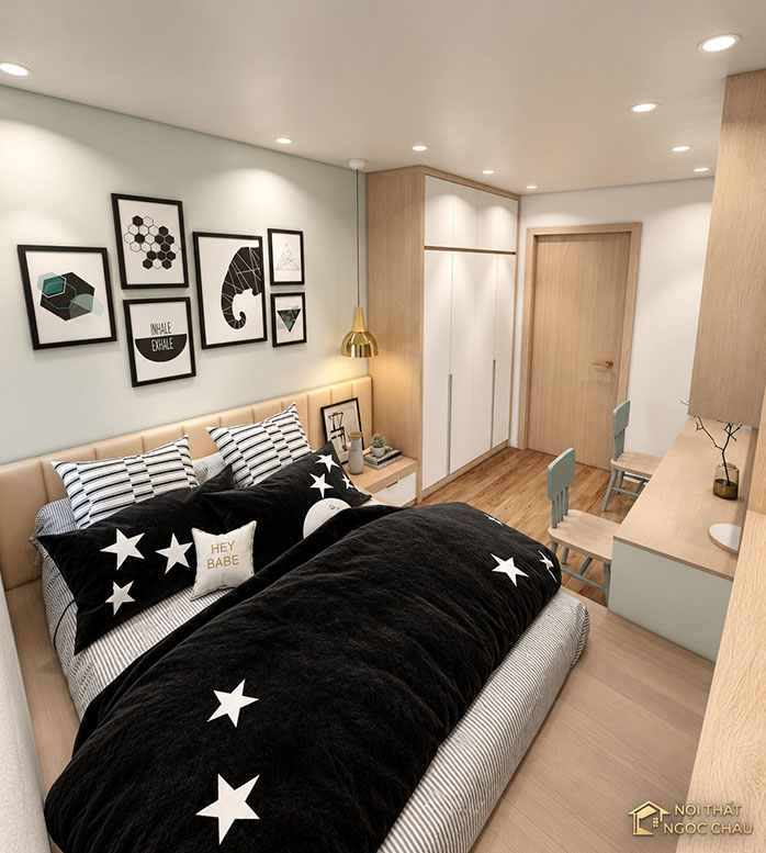 Thiết kế nội thất chung cư Vinhomes Ocean Park- Anh Tứ